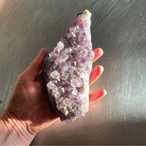 Amethyst Crystal Cluster Home Accent